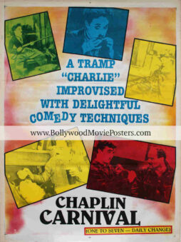 Charlie Chaplin Carnival poster for sale! Buy original movie poster