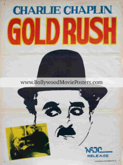 The Gold Rush movie poster: Rare vintage Charlie Chaplin poster