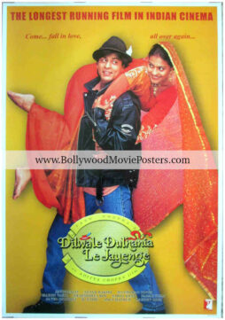 DDLJ poster in Switzerland for sale: Dilwale Dulhania Le Jayenge