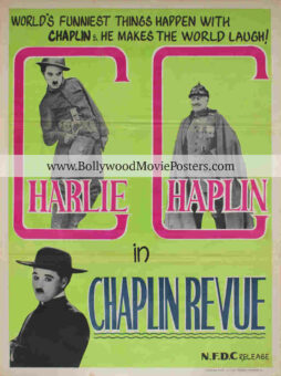 The Chaplin Revue poster for sale: Vintage original Charlie