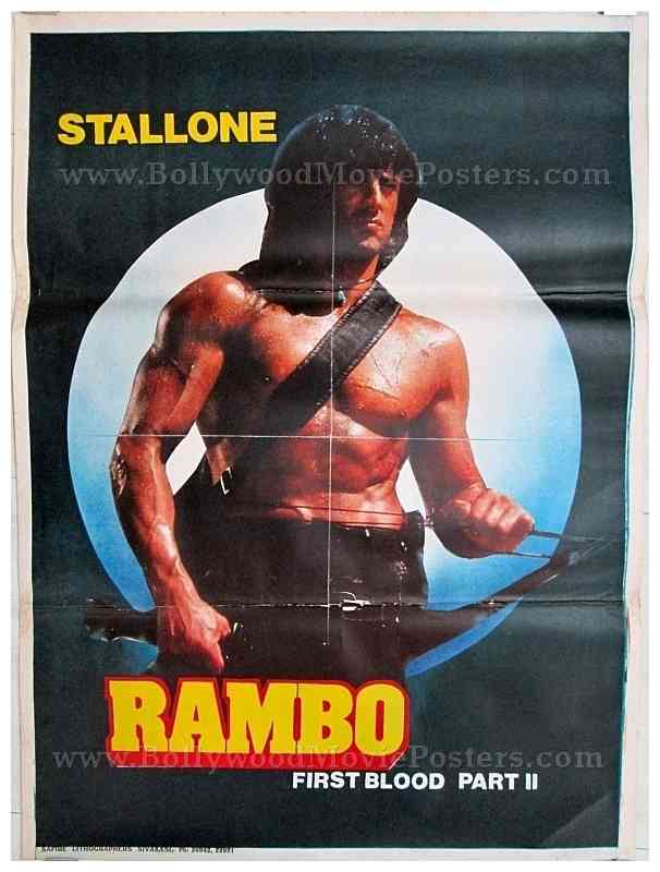Rambo First Blood Part Ii Bollywood Movie Posters