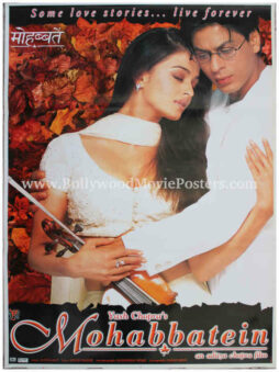Mohabbatein poster for sale: Shah Rukh Khan SRK movie