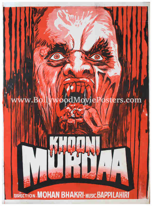Khuni Full Sex Muvi Hd - Bollywood horror posters for sale online: Khooni Murda Hindi horror film