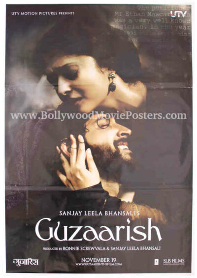 Hrithik Roshan poster buy online of Guzaarish movie