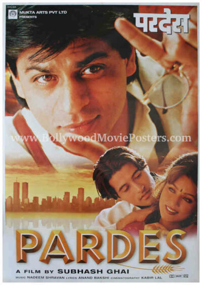 Pardes poster SRK Shahrukh khan movie