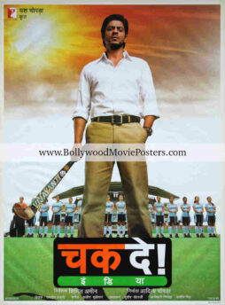 Shahrukh Khan poster for sale: Chak De India Bollywood movie