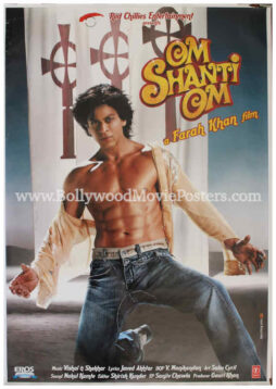 Om Shanti Om movie poster Shah Rukh Khan SRK