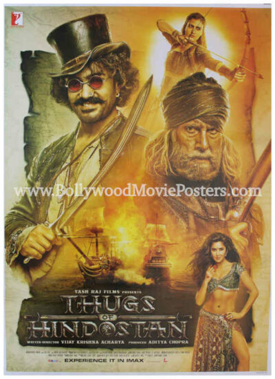Thugs of Hindostan poster Amitabh Bachchan