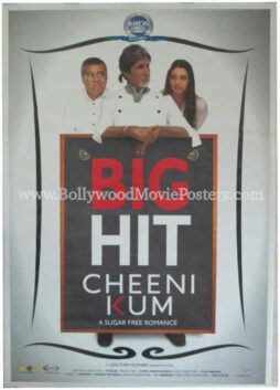 Amitabh poster: Cheeni Kum Hindi film Bollywood movie posters for sale!