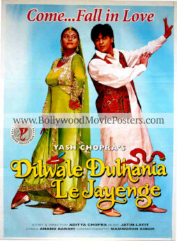 Dilwale Dulhania Le Jayenge poster for sale: Original DDLJ poster