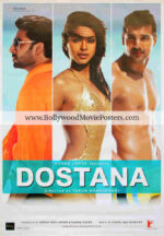 Dostana movie poster for sale: Bollywood Priyanka Chopra poster