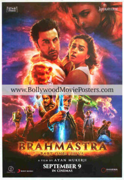 Brahmastra posters for sale online! Buy rare original Bollywood film poster