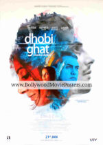 Dhobi Ghat movie poster: Original Aamir Khan Bollywood poster