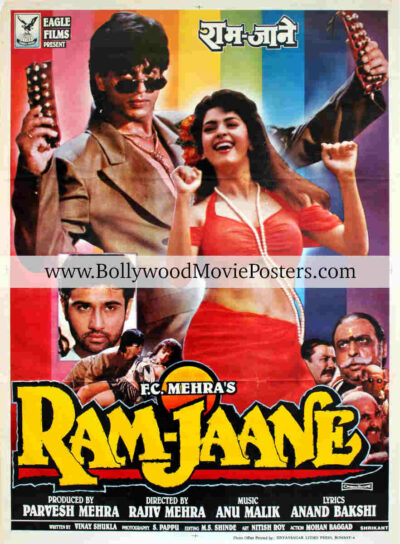 Ram Jaane poster for sale: Buy Shahrukh Khan SRK movie