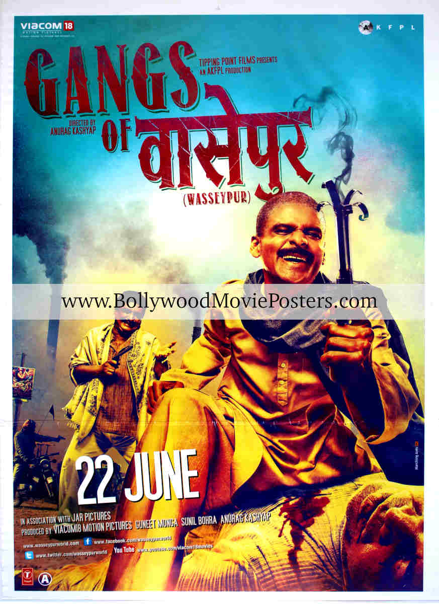 Gangs of Wasseypur movie poster for sale
