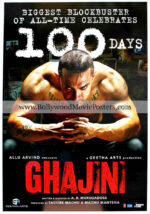 Ghajini movie poster for sale online: Buy Aamir Khan film poster