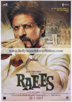 Raees poster for sale: Buy original Shah Rukh Khan SRK movie posters