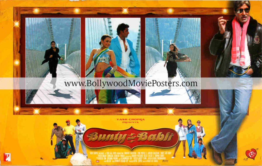 Bunty aur Babli poster for sale: Buy Amitabh Bachchan posters lobby card