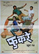 Fukrey movie poster for sale: Indian comedy original HD Bollywood poster