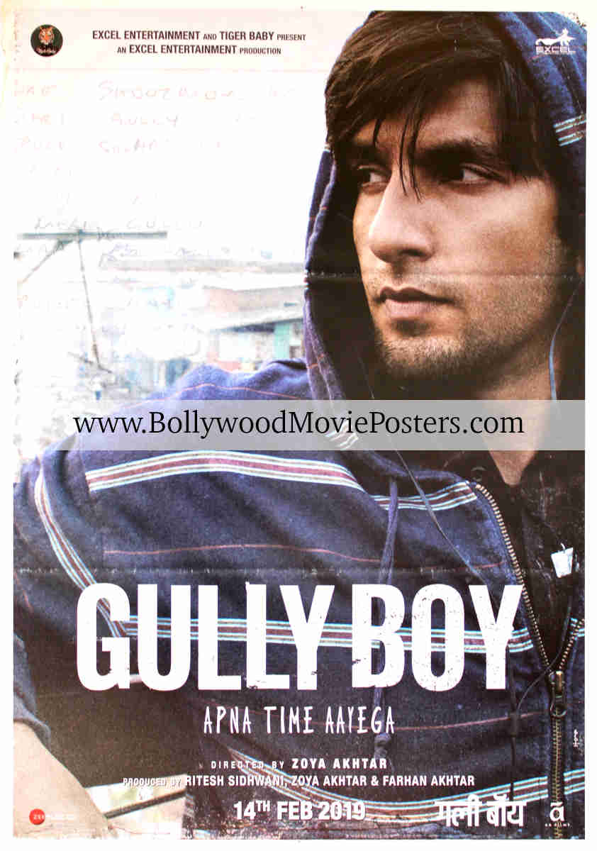 Gully Boy poster HD for sale online: Buy Ranveer Singh Bollywood posters
