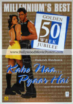 Kaho Naa Pyaar Hai poster for sale: Buy Hrithik Roshan movie poster HD