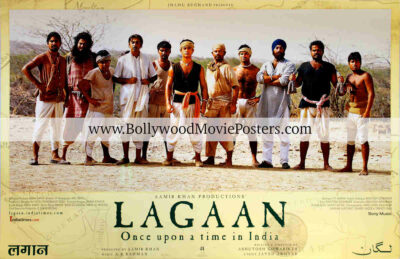 Lagaan photos set for sale: Buy Bollywood movie posters of Aamir Khan