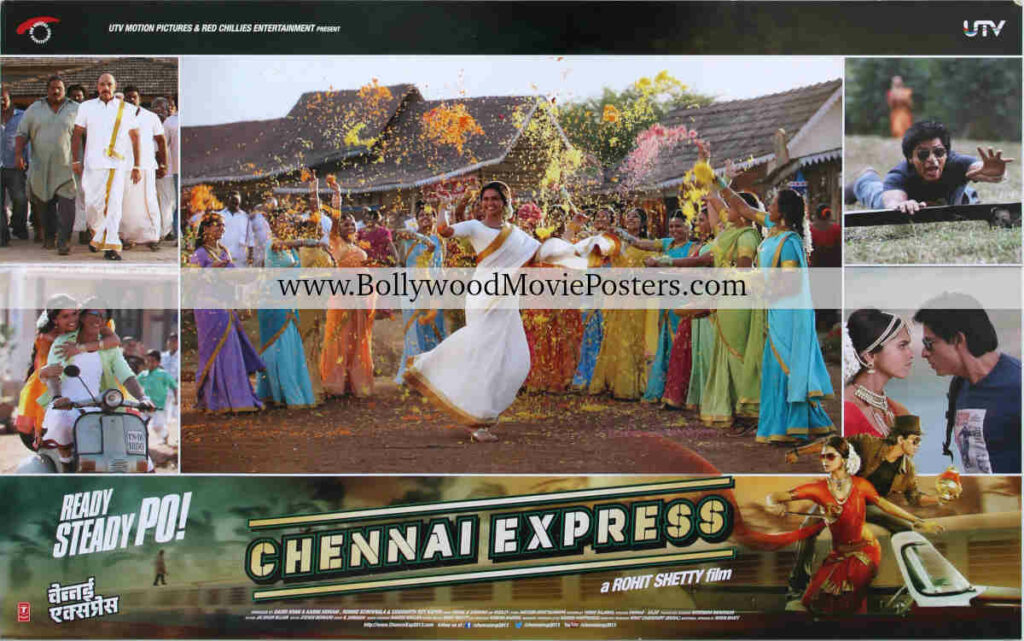 SRK movie posters chennai express lungi dance photo