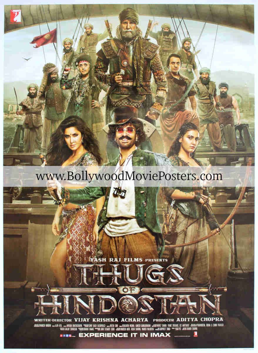 Thugs of Hindostan movie poster: Buy original Amitabh posters online!