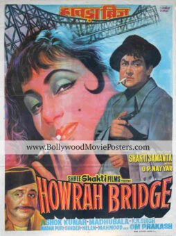 Howrah Bridge movie poster for sale: Buy old Bollywood poster!