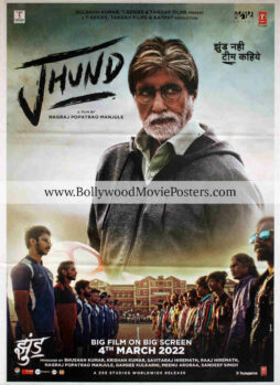 Jhund poster for sale: Buy rare old Amitabh Bachchan film poster