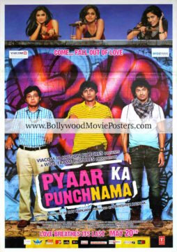 Pyaar Ka Punchnama poster for sale: Buy rare Bollywood poster