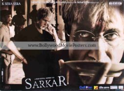 Sarkar movie poster Amitabh