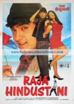 Raja Hindustani poster for sale: Buy Aamir Khan film posters online