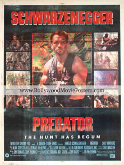 Predator poster for sale: 1987 original Arnold movie poster