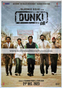 Dunki poster SRK: Buy Shah Rukh Khan movies poster
