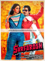 Hand painted Bollywood posters for sale: Sarfarosh 1985
