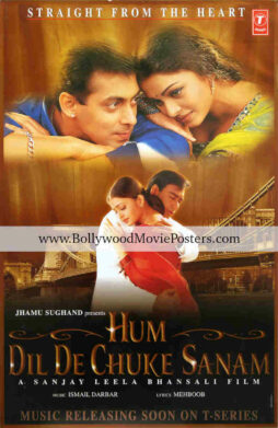 Hum Dil De Chuke Sanam poster for sale! Salman Khan poster
