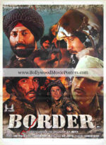 Border movie poster for sale: 1997 classic old Bollywood film