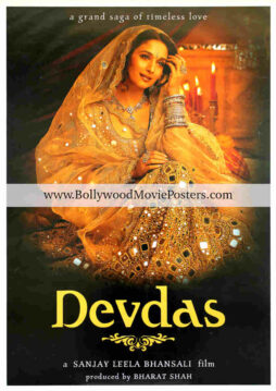 Madhuri Dixit film poster for sale: Devdas dress photo poster