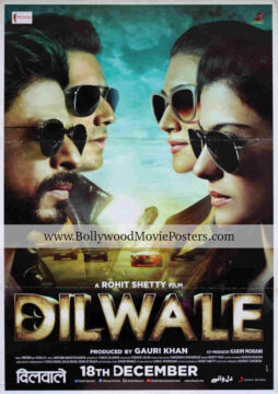 Dilwale movie poster HD for sale: Old SRK and Kajol poster