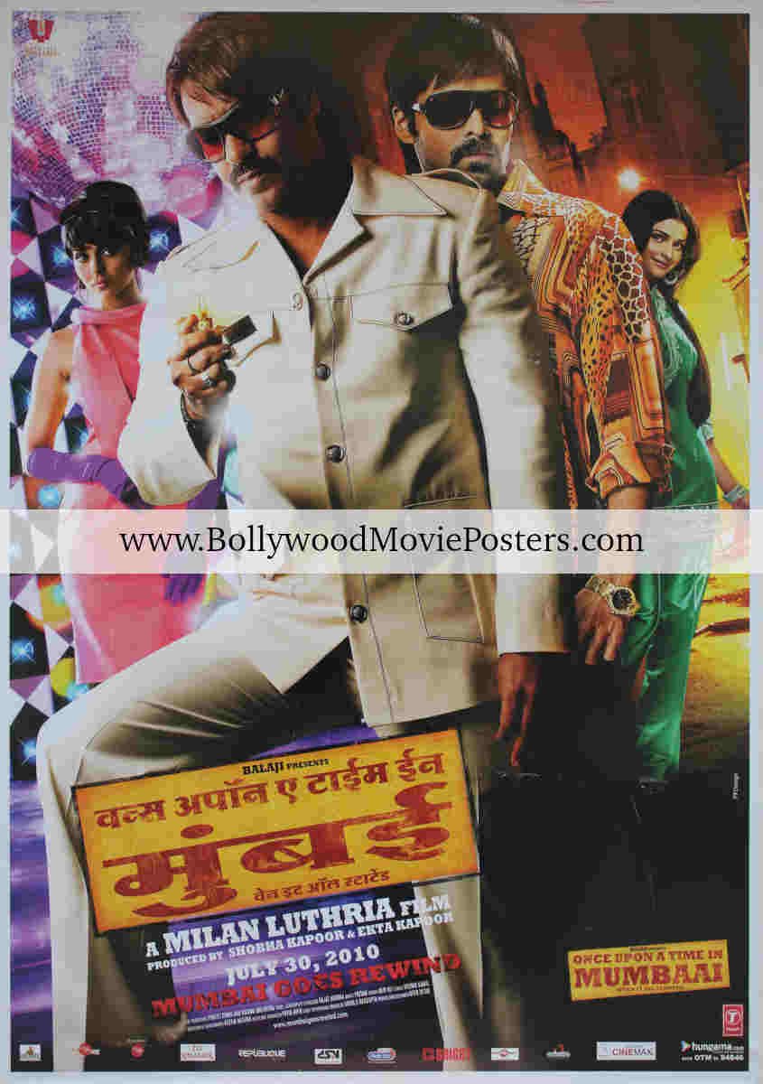 Ajay Devgan film poster: Once Upon A Time In Mumbaai movie