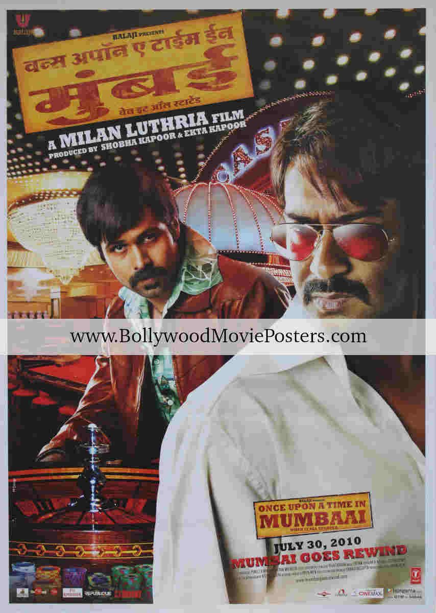 Ajay Devgan poster: Once Upon A Time In Mumbaai movie