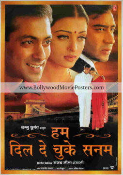 Hum Dil De Chuke Sanam movie poster: Salman Khan Aishwarya
