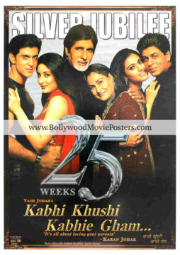 KKKG poster for sale: Kabhi Khushi Kabhie Gham K3G movie