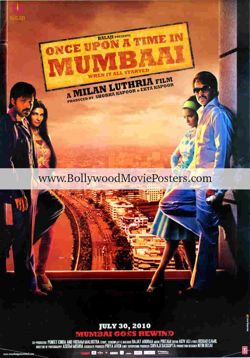 Mumbai poster for sale: Once Upon A Time Ajay Devgn movie