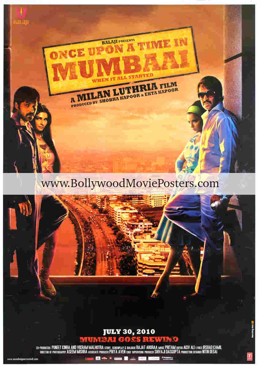Once Upon A Time In Mumbaai poster: Ajay Devgan movie