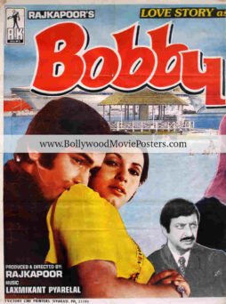 Bobby film poster for sale: Buy Rishi Kapoor movie poster
