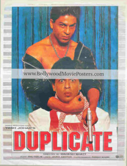 Duplicate 1998 poster: Shah Rukh Khan old Bollywood movie