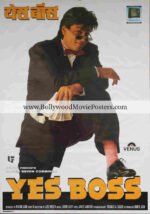 Yes Boss movie poster: Shah Rukh Khan 1997 Bollywood film