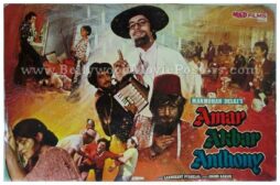 Amar Akbar Anthony old vintage Bollywood Amitabh movie posters for sale online